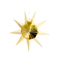 Papierstern "gldSTAR" in gold
