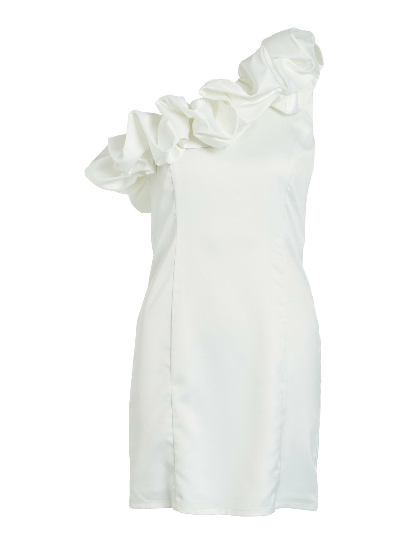 One Shoulder Mini-Kleid "gldVIDA" in weiß