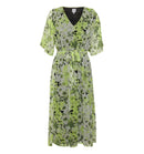 Gemustertes Midikleid "gldKANUI" aus nachhaltigem Material