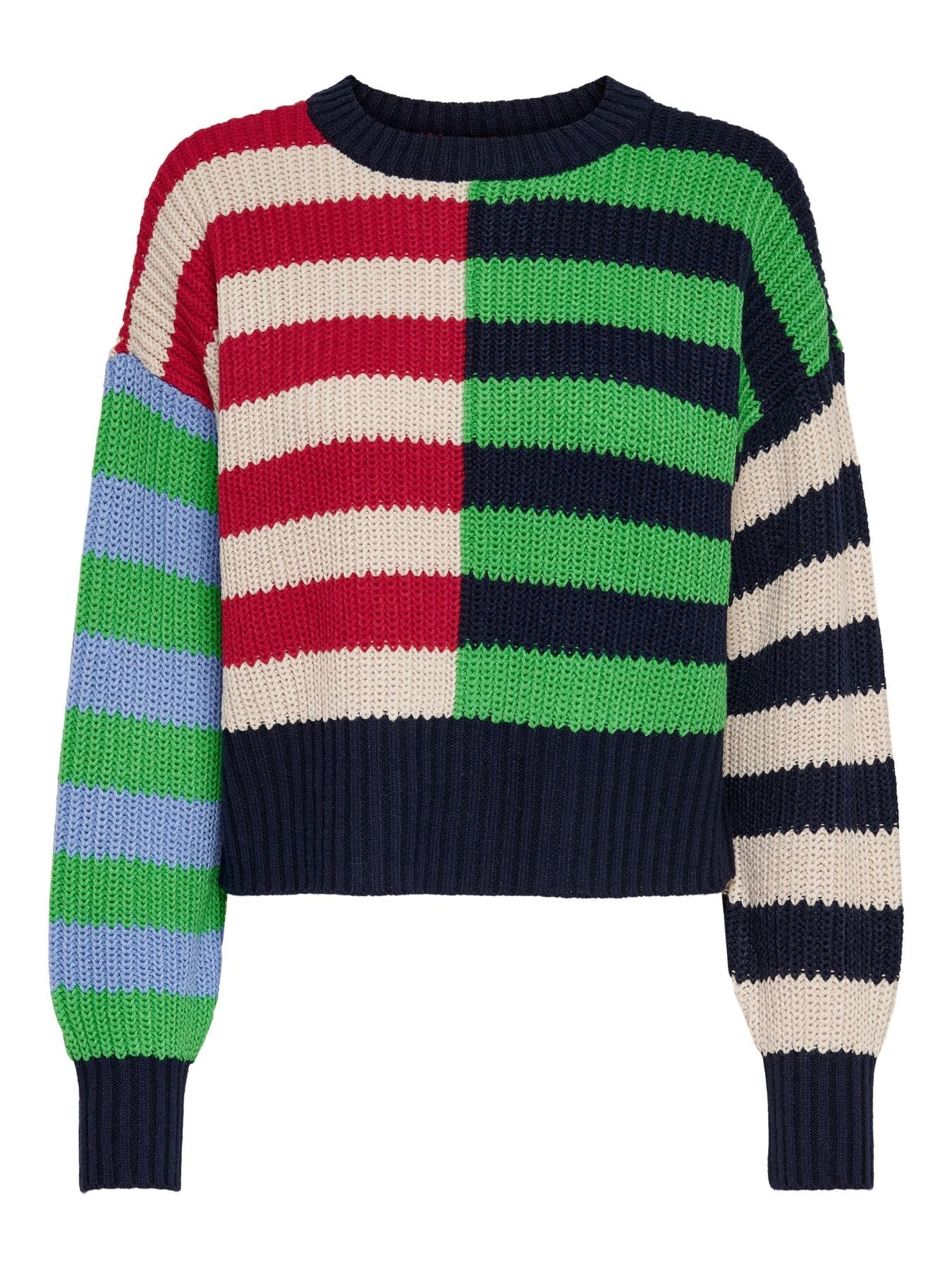 Gestreifter Strickpullover "gldLIANA"