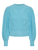 Strickpullover "gldMATELLO" in blau