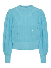 Strickpullover "gldMATELLO" in blau