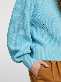 Strickpullover "gldMATELLO" in blau