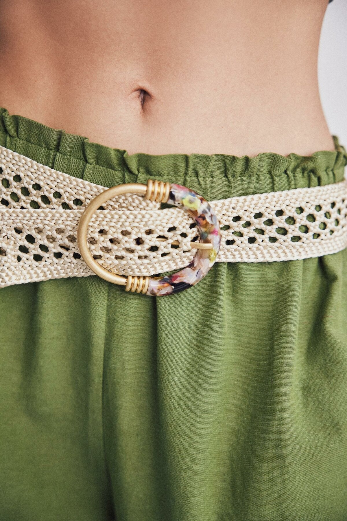 Gürtel in geflochtenem Design "gldTALMA"