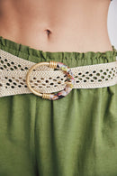 Gürtel in geflochtenem Design "gldTALMA"