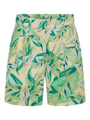 Gemusterte Shorts "gldPALMAS"