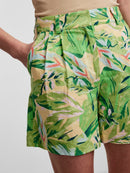 Gemusterte Shorts "gldPALMAS"