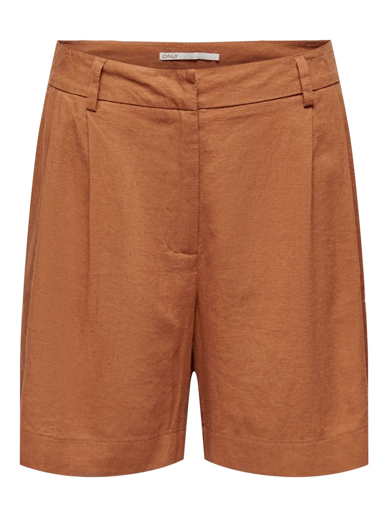 Leinenshorts "gldLUDO" in terrakotta