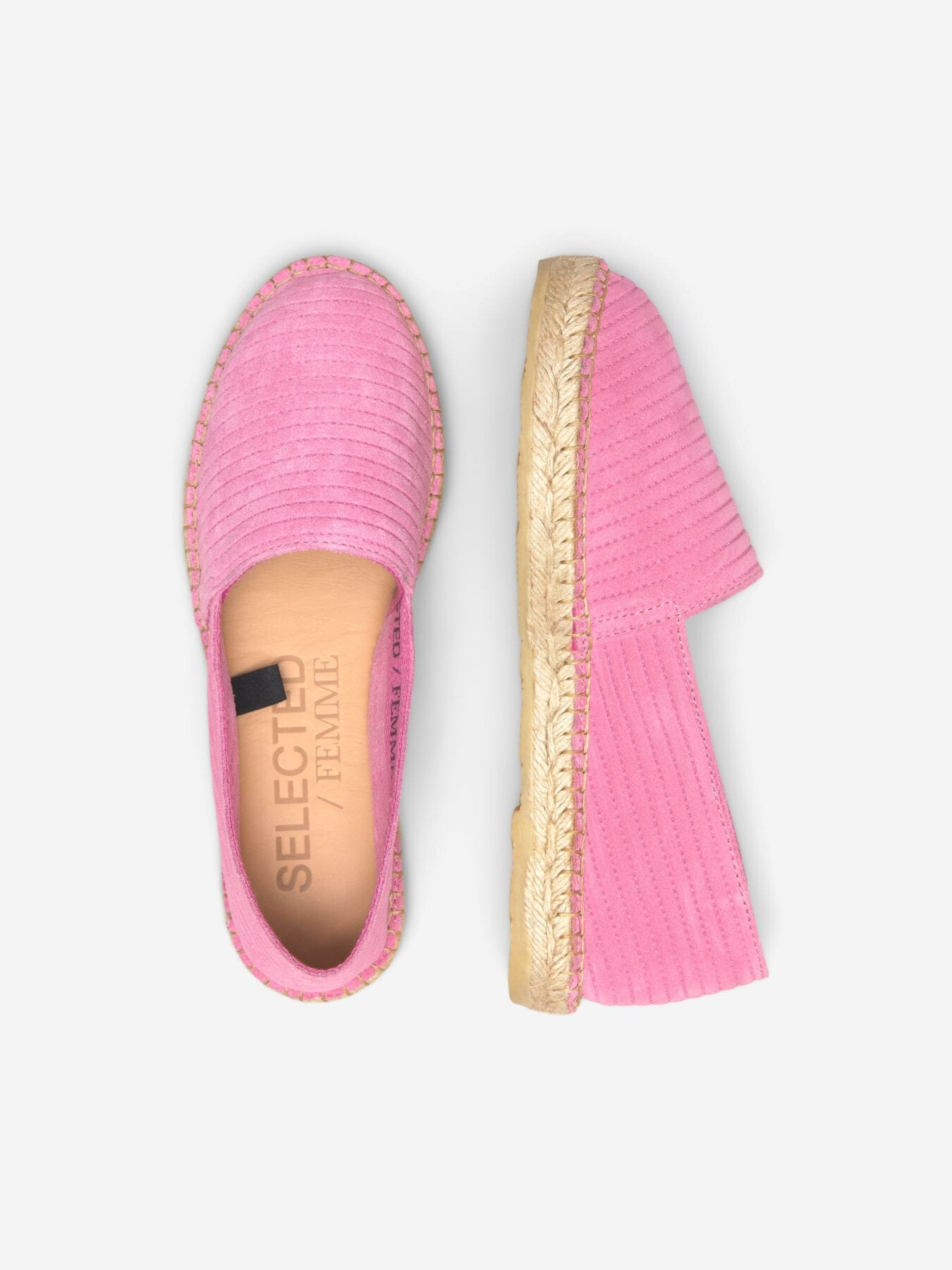 Espendrilles in Suede "gldELLEN" in pink