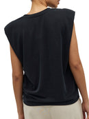 Shoulderpad-Shirt "gldMONTERIO-M" in schwarz