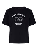 T-Shirt "gldMOLLY" in schwarz