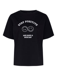 T-Shirt "gldMOLLY" in schwarz