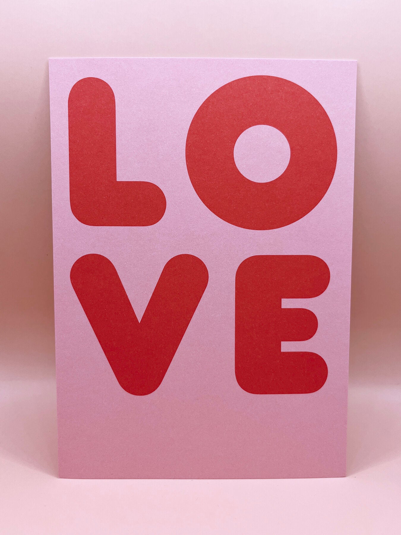 Postkarte "gldLOVE"