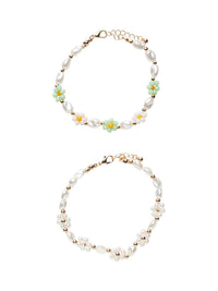 2er Pack Armband "gldAGGIE" in gold colour