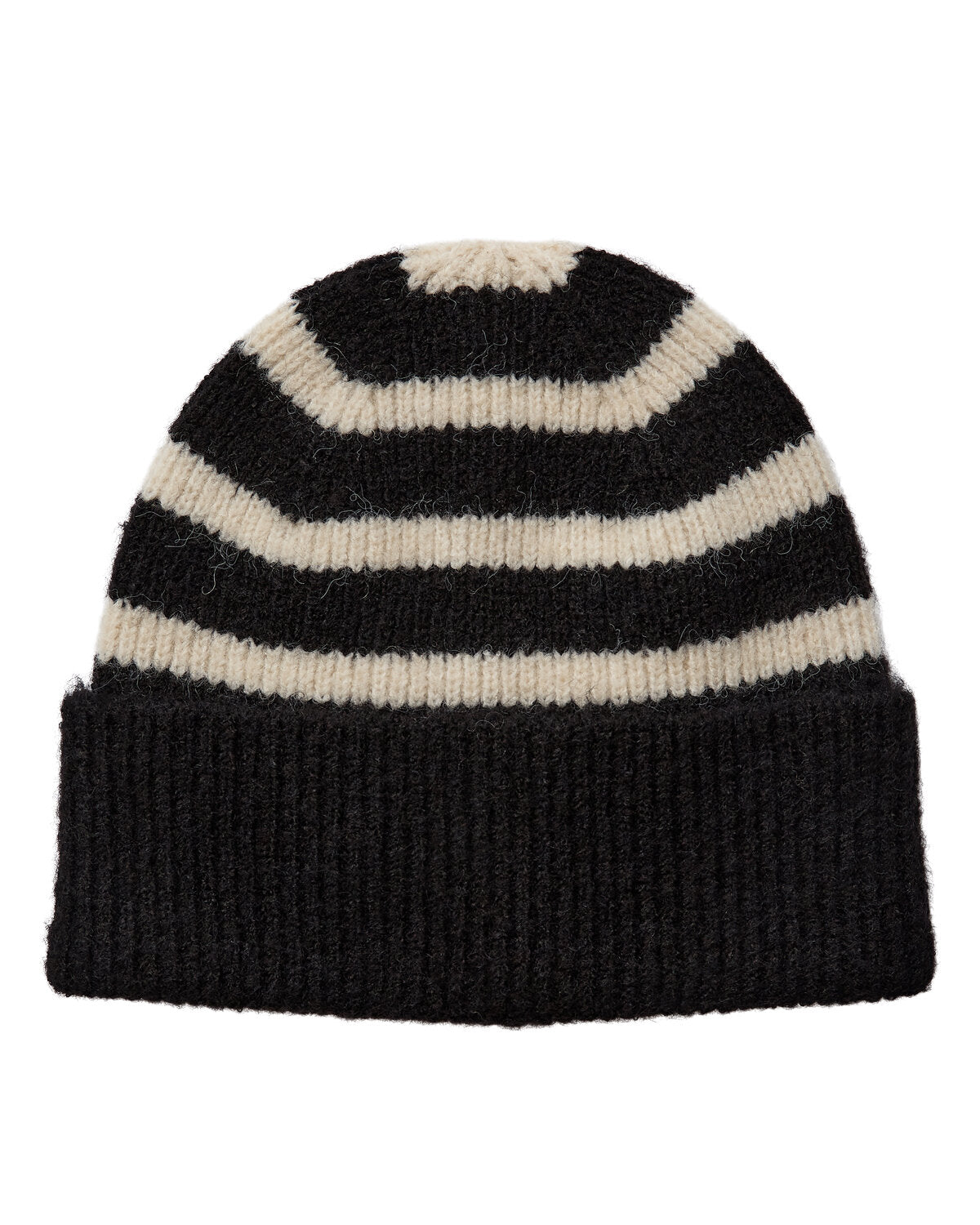 Strickmütze "gldDARIA" in schwarz/weiß