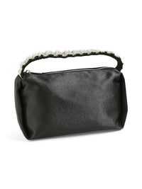 Glitzer-Bag "gldASILA" in schwarz