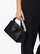 Glitzer-Bag "gldASILA" in schwarz