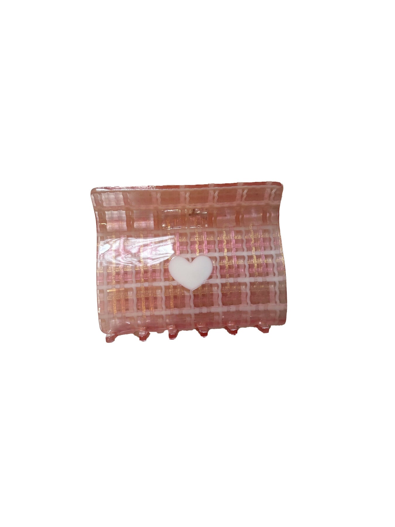 Haarklammer "gldFINE" in rosa