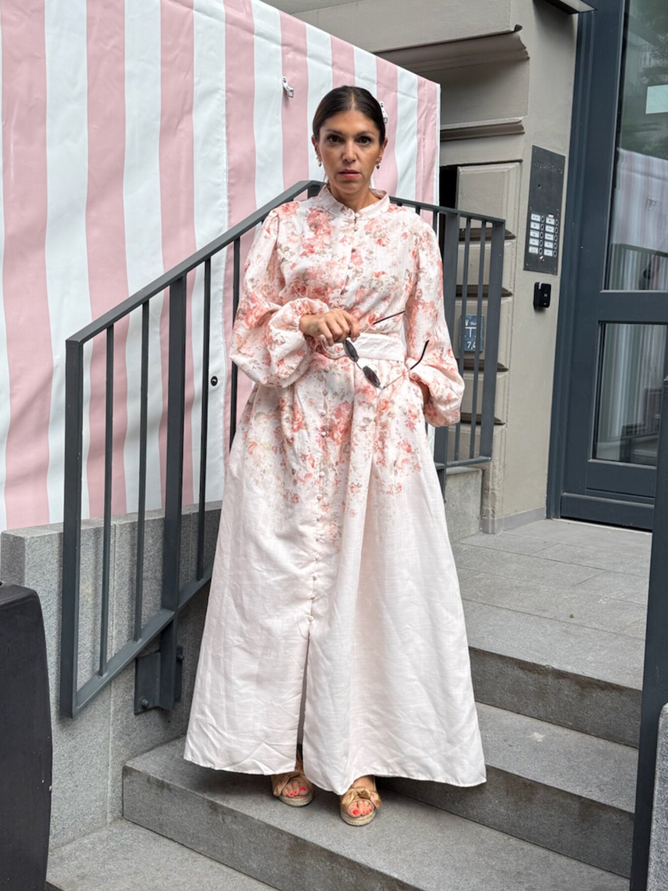 Maxikleid "gldMARIANNA" mit zauberhaftem Blumenprint