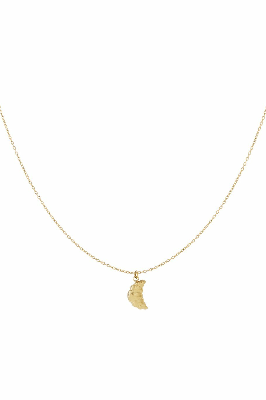 Croissant-Halskette "gldELLA" in gold