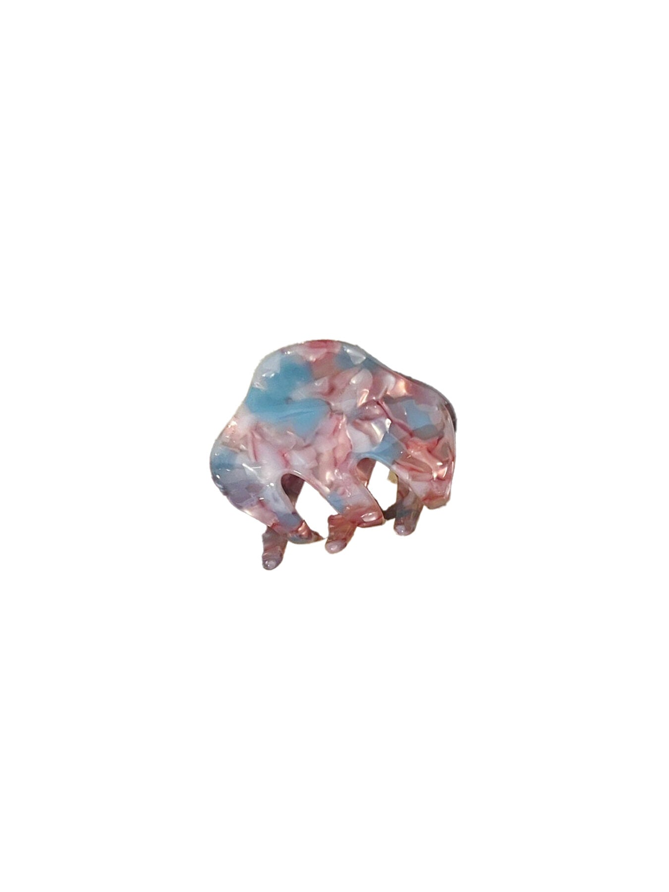 Haarspange "gldKLARA" in rosa/blau