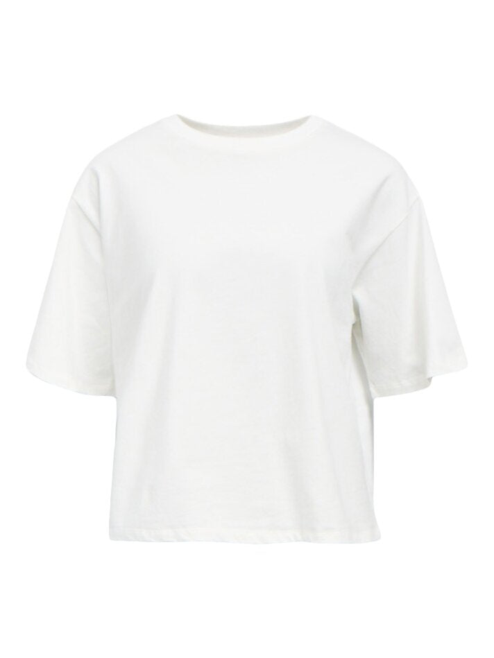 Weißes T-Shirt "gldGIMA" aus Bio-Baumwolle