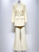Anzughose "gldGIULIA" in butter yellow