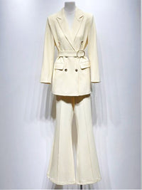 Anzughose "gldGIULIA" in butter yellow