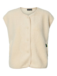 Teddy Weste "gldKATTY" in beige