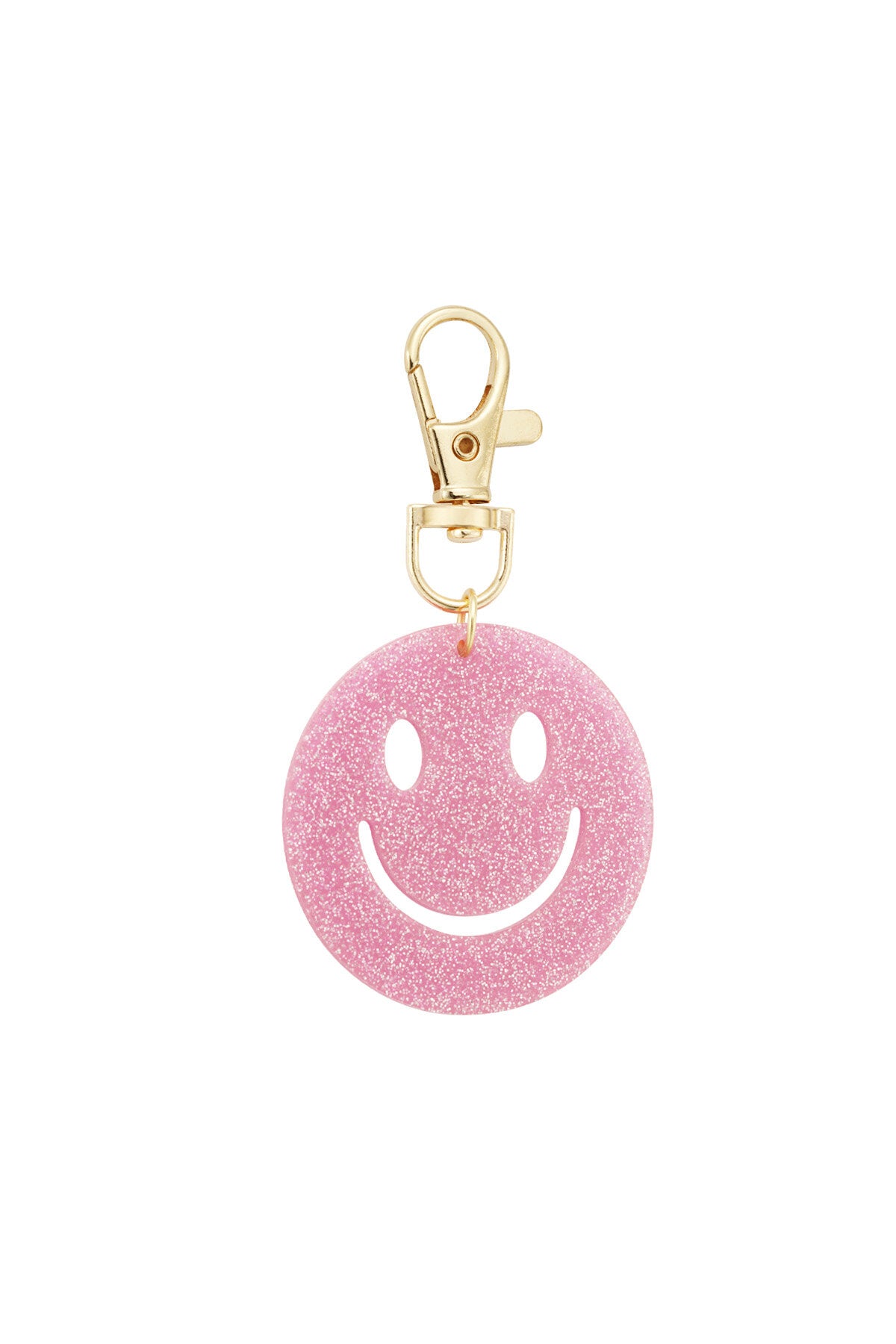 Schlüsselanhänger "gldANNALENA" in glitzerrosa