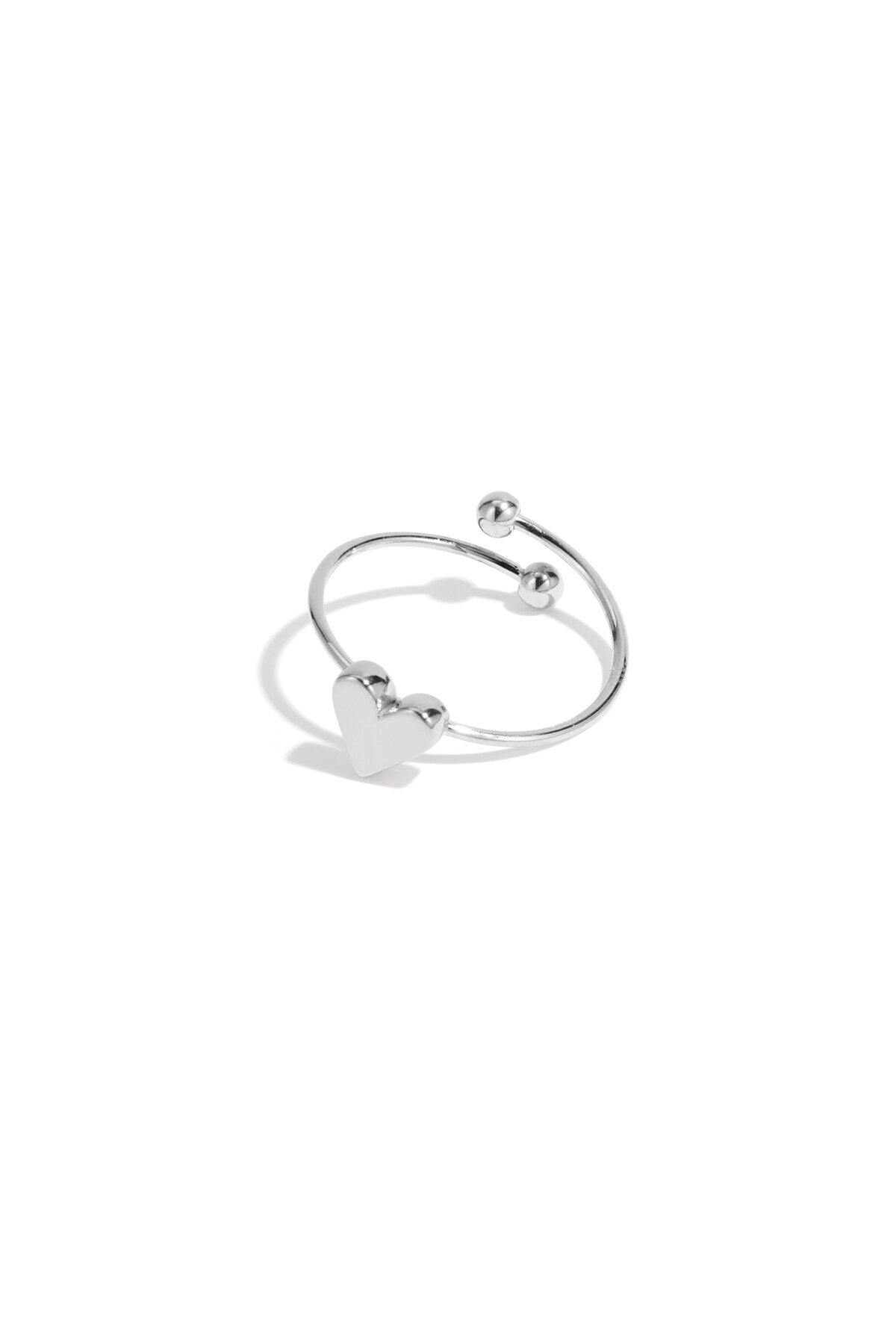 Verstellbarer Ring "gldLIBELLE" in silber