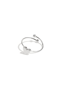 Verstellbarer Ring "gldLIBELLE" in silber