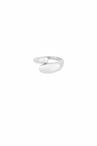 Verstellbarer Ring "gldTAMINA" in silber