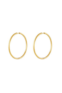Große Creolen "gldLENA" in gold