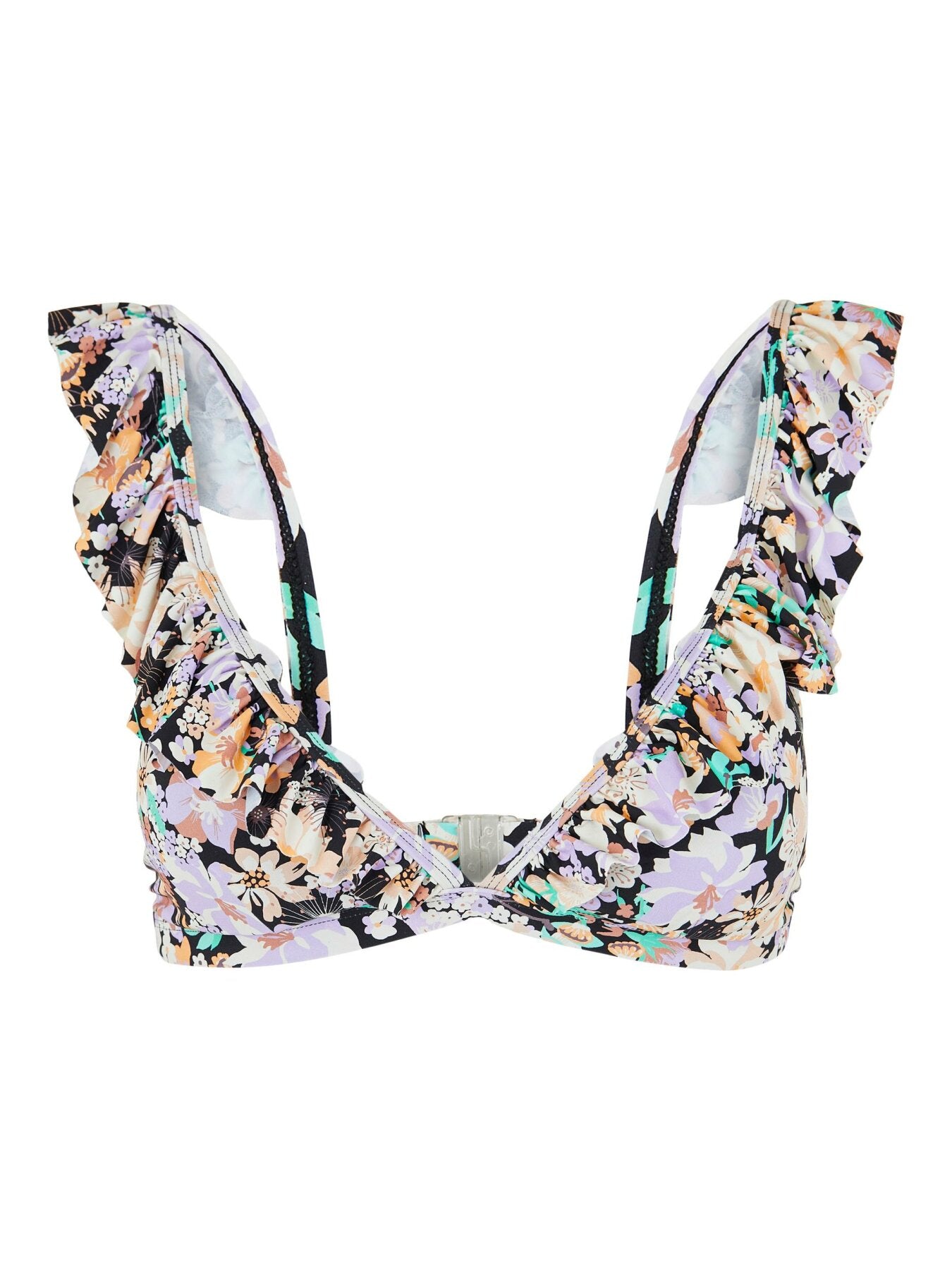 Bikinitop "gldVADA" mit Blumenprint Black/ Multi Flow