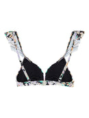 Bikinitop "gldVADA" mit Blumenprint Black/ Multi Flow