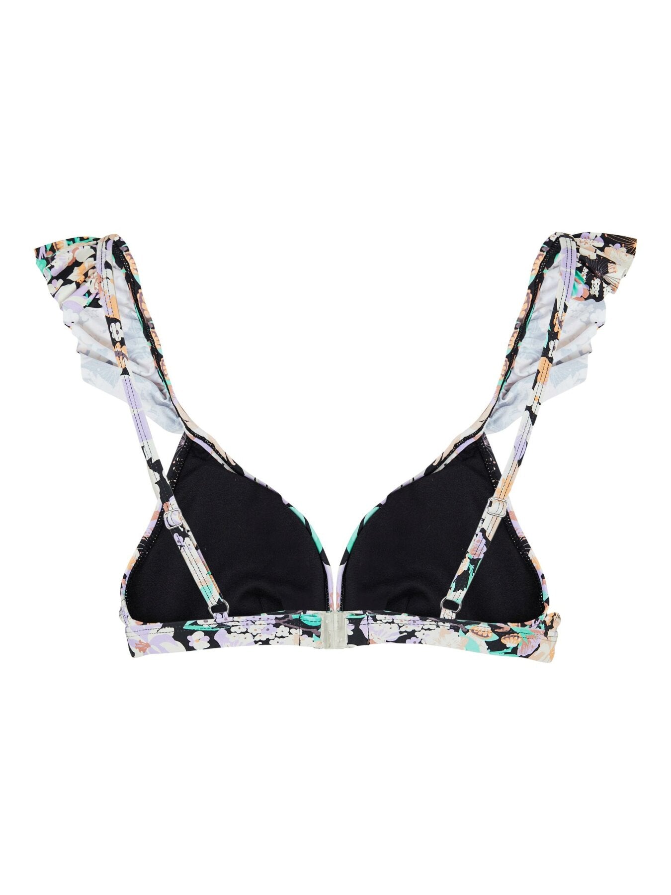 Bikinitop "gldVADA" mit Blumenprint Black/ Multi Flow