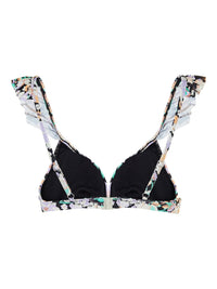Bikinitop "gldVADA" mit Blumenprint Black/ Multi Flow