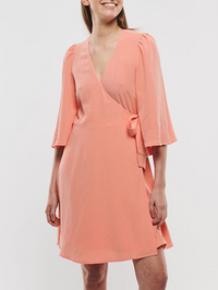 Wickelkleid "gldMELIKA" in orange aus Modal