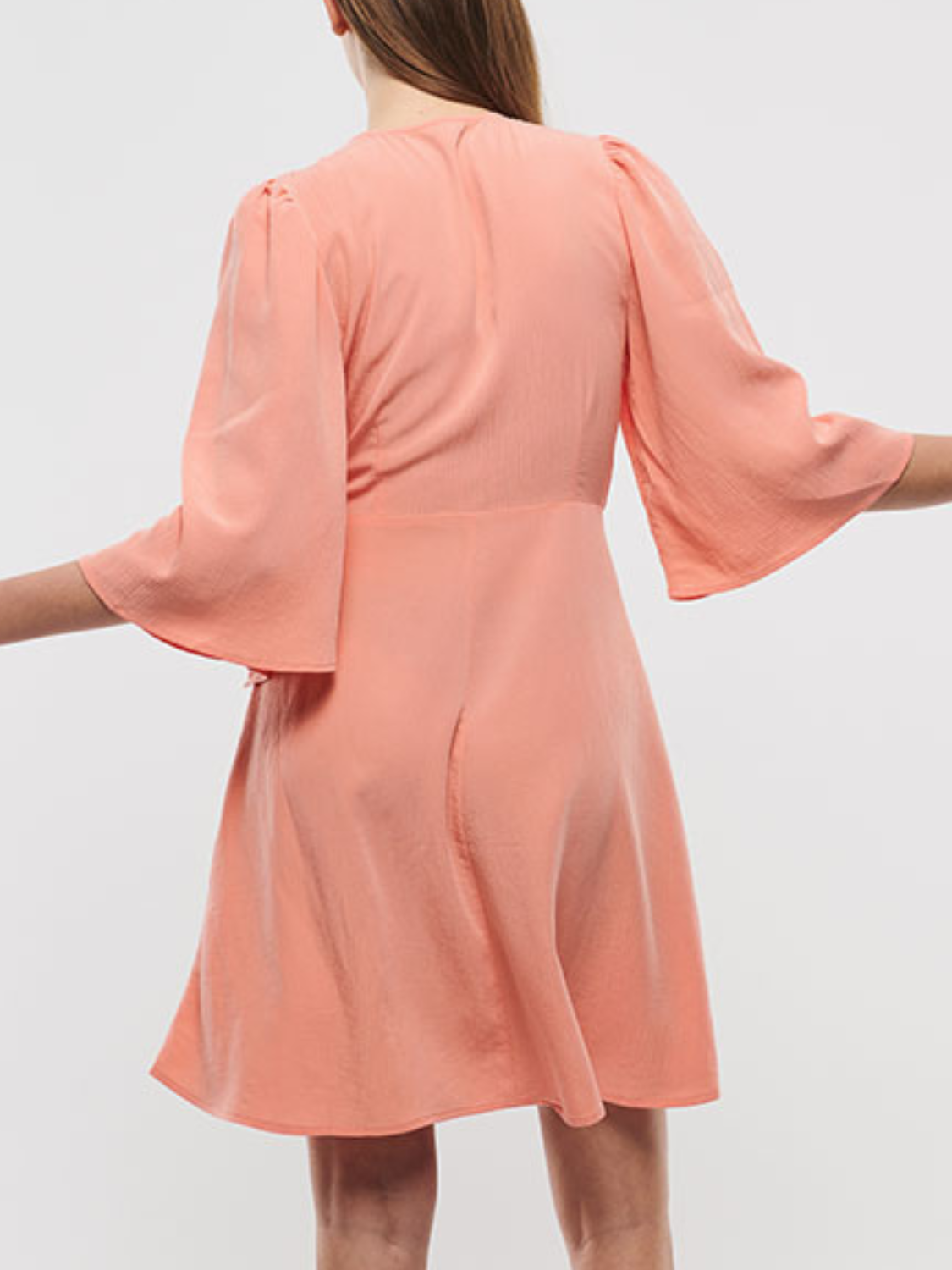 Wickelkleid "gldMELIKA" in orange aus Modal