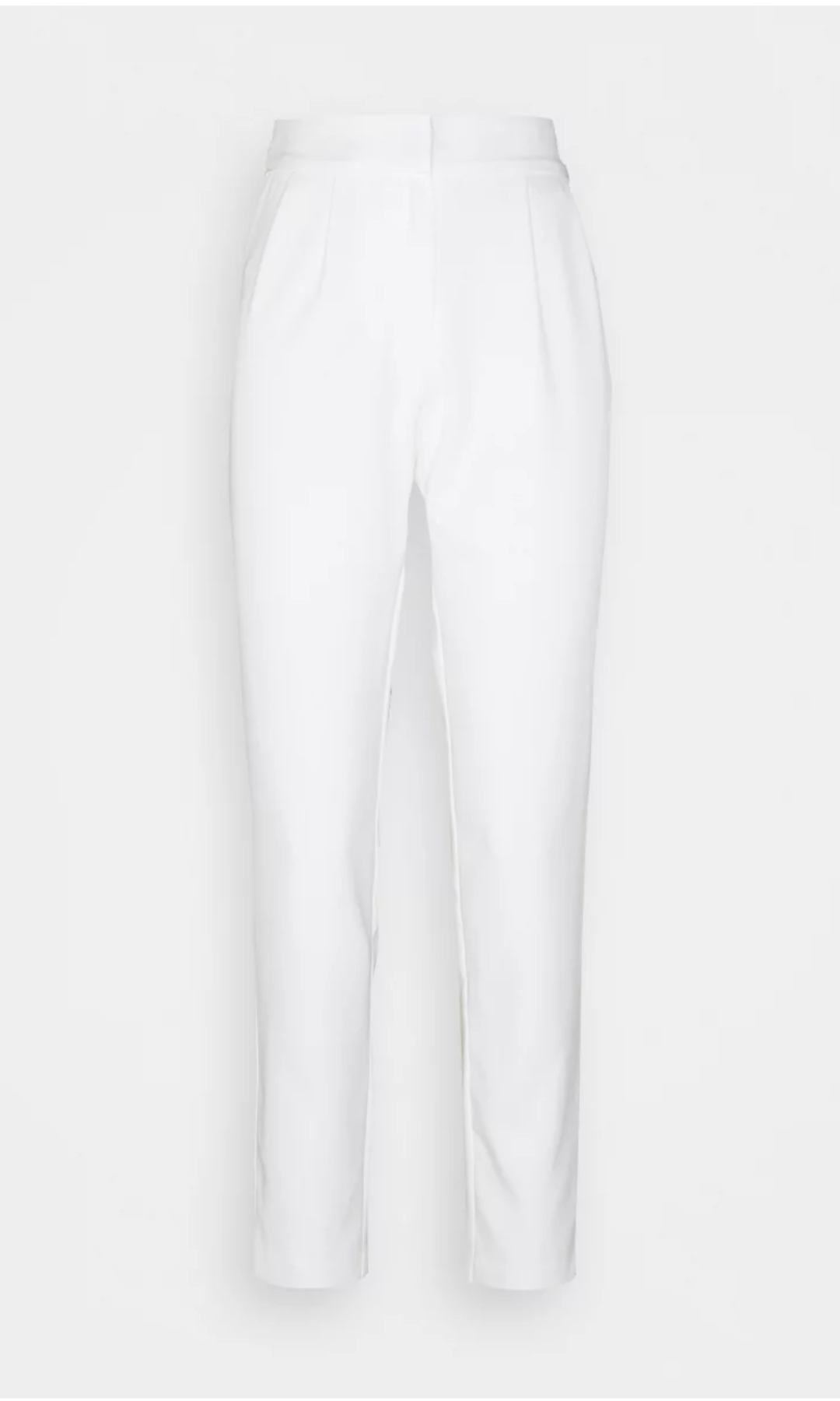 High Waisted Pant "gldWYNTER" in weiß