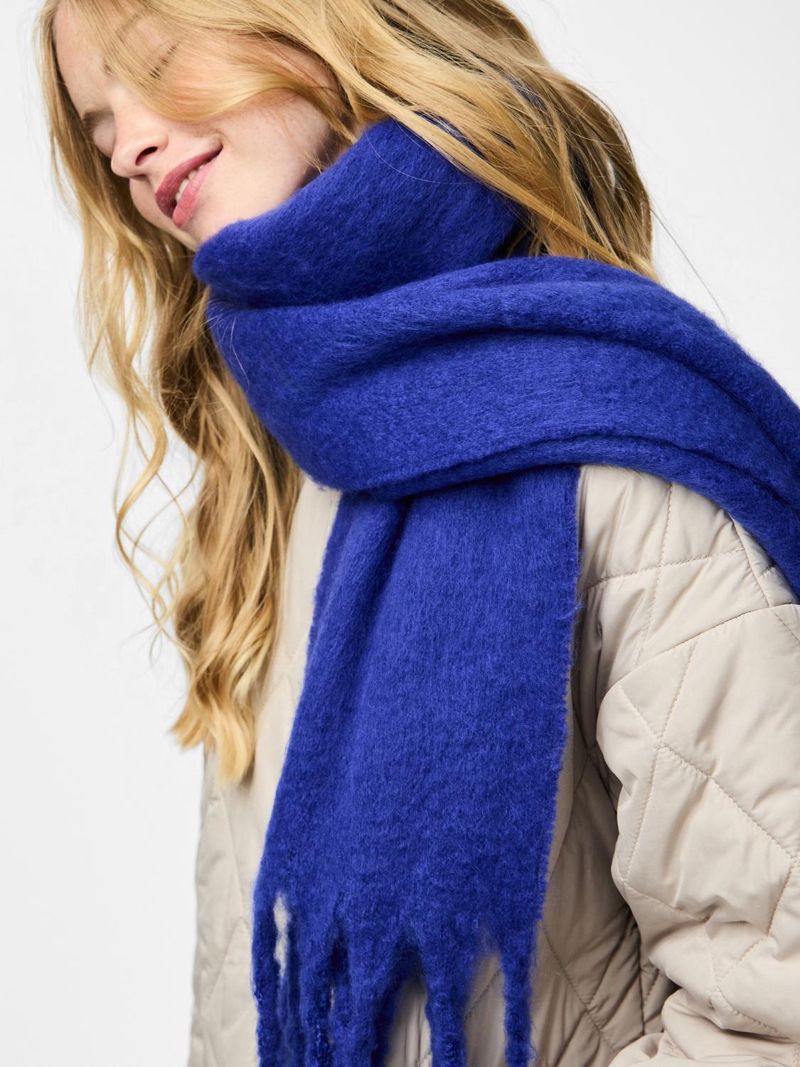 Blauer Schal "gldNIKITA"