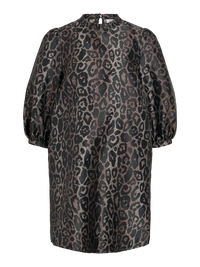 Short-Dress Kleid "gldNUNA" mit Leo-Print