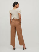 High-Waist-Hose "gldKAREN" in braun