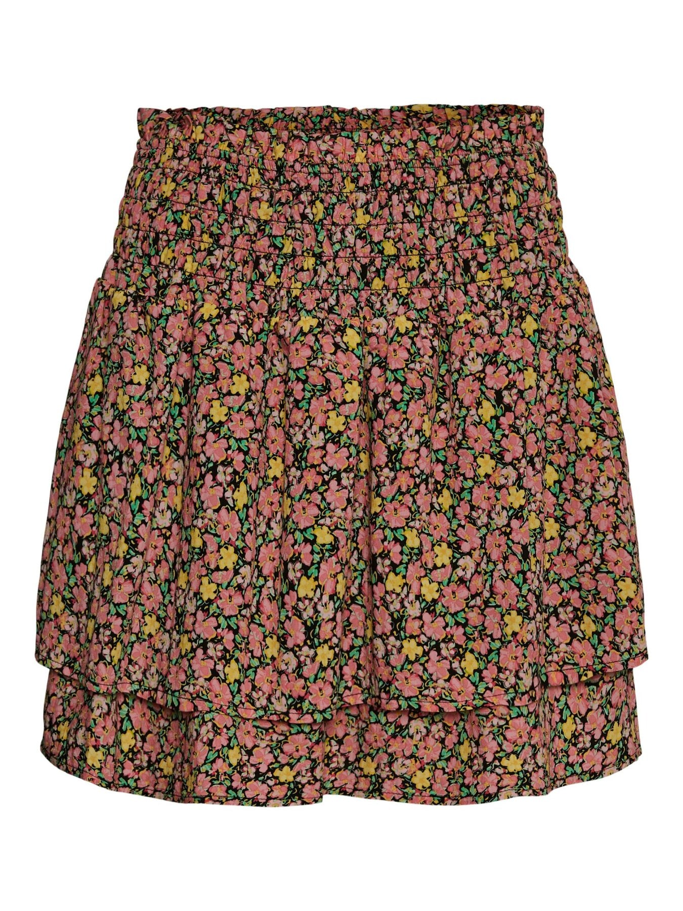 Kurzer Rock "gldELLIE" mit Blumenprint