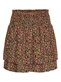 Kurzer Rock "gldELLIE" mit Blumenprint