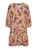 Kurzes Kleid "gldGIGI" mit Blumenmuster