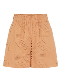 High Waist Shorts "gldSADO" sandstorm