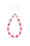 Handyanhänger "gldLINDA" in Bright Pink & Rose