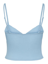 Kurzes Top "gldJULETTA" in blau